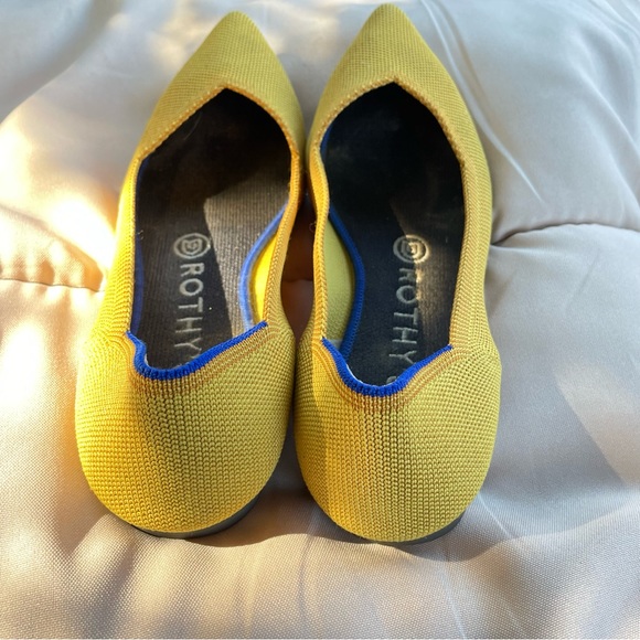 Rothy’s The Point Sunflower size 7.5 - Picture 5 of 6